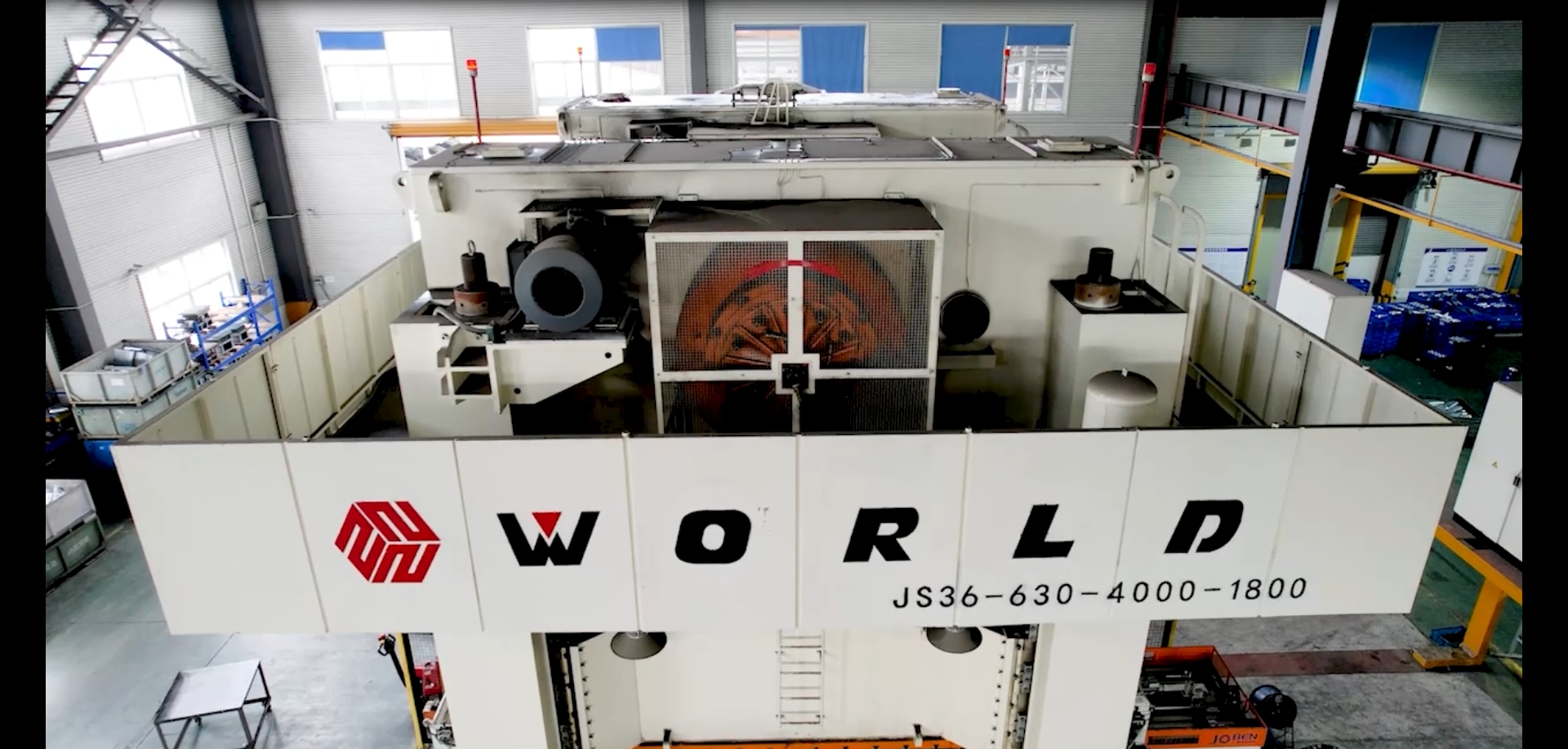 沃得精機重型閉式機械壓力機 JS36-600T、JS39-800T 大型汽車配套件客戶（C柱輪加強、汽車密封墊等）